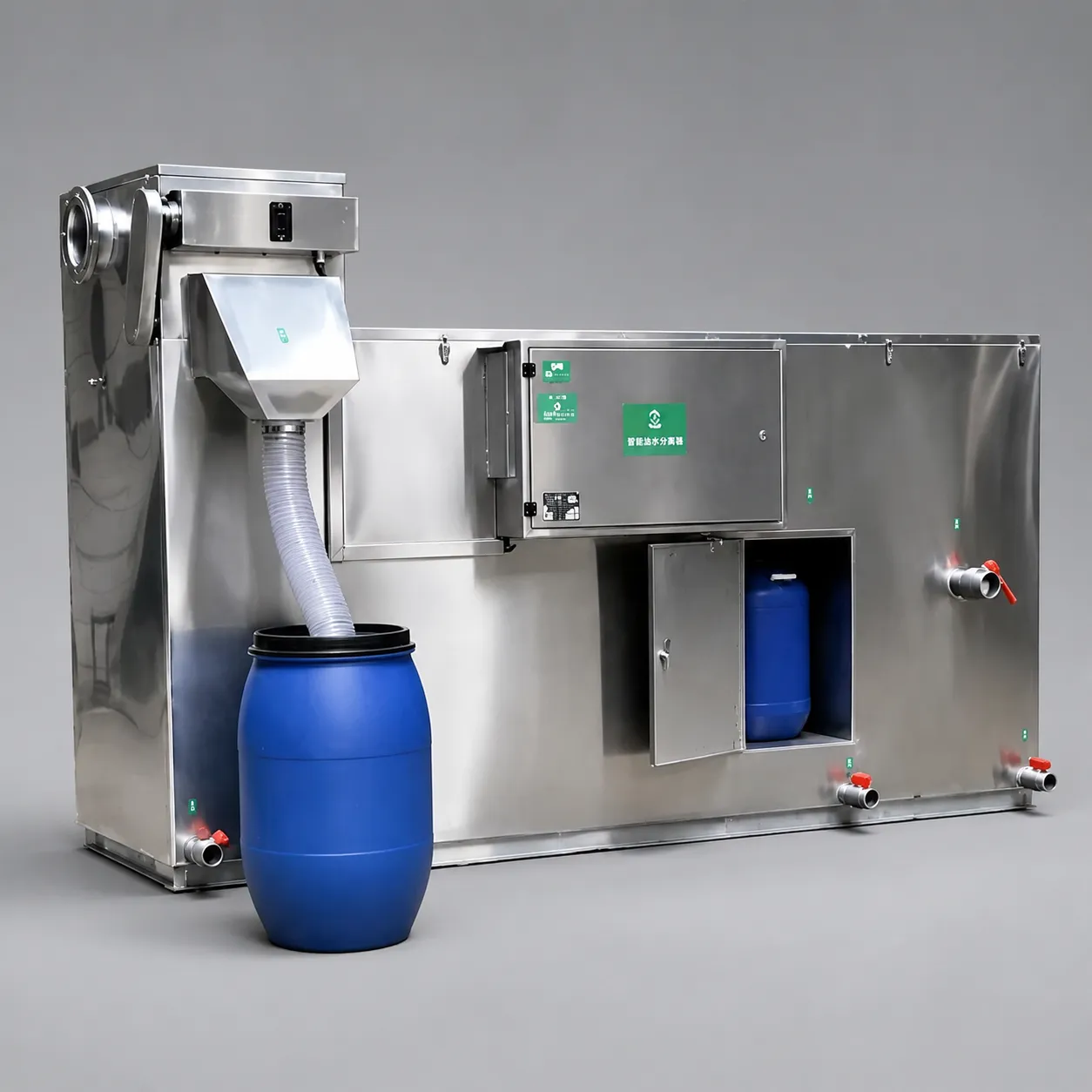 Automatic Grease Separator without Wastewater Lift Pump