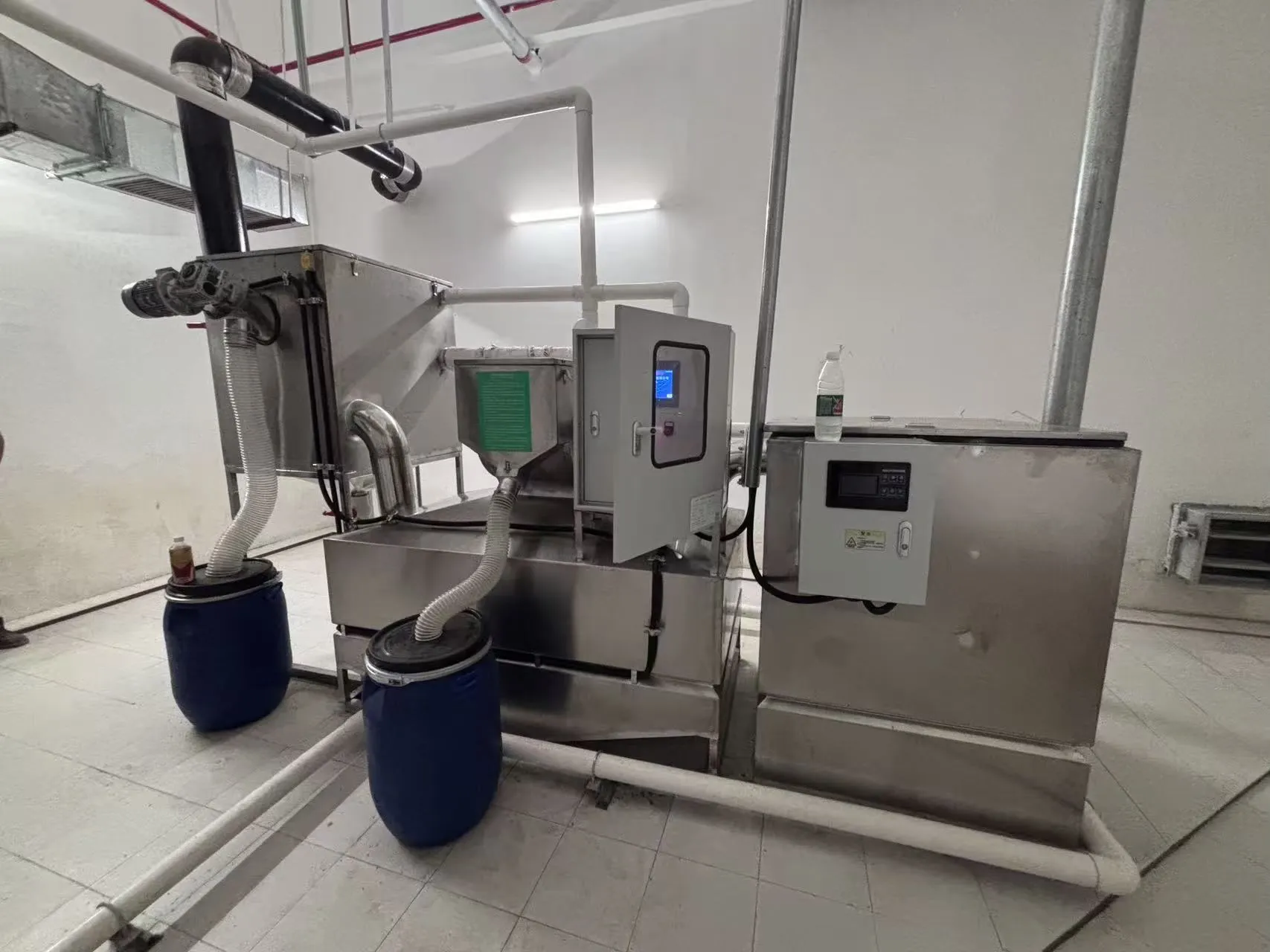 Grease Separation & Lifting System for Basement Commercial Kitchen