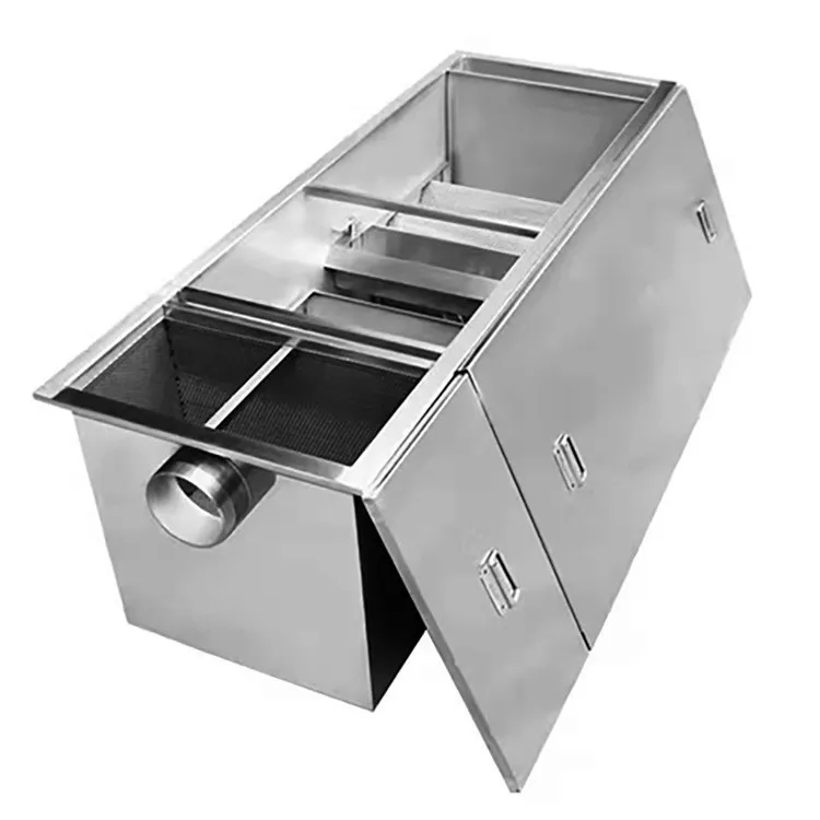 201 Stainless Steel Underground Three-Stage Grease Trap