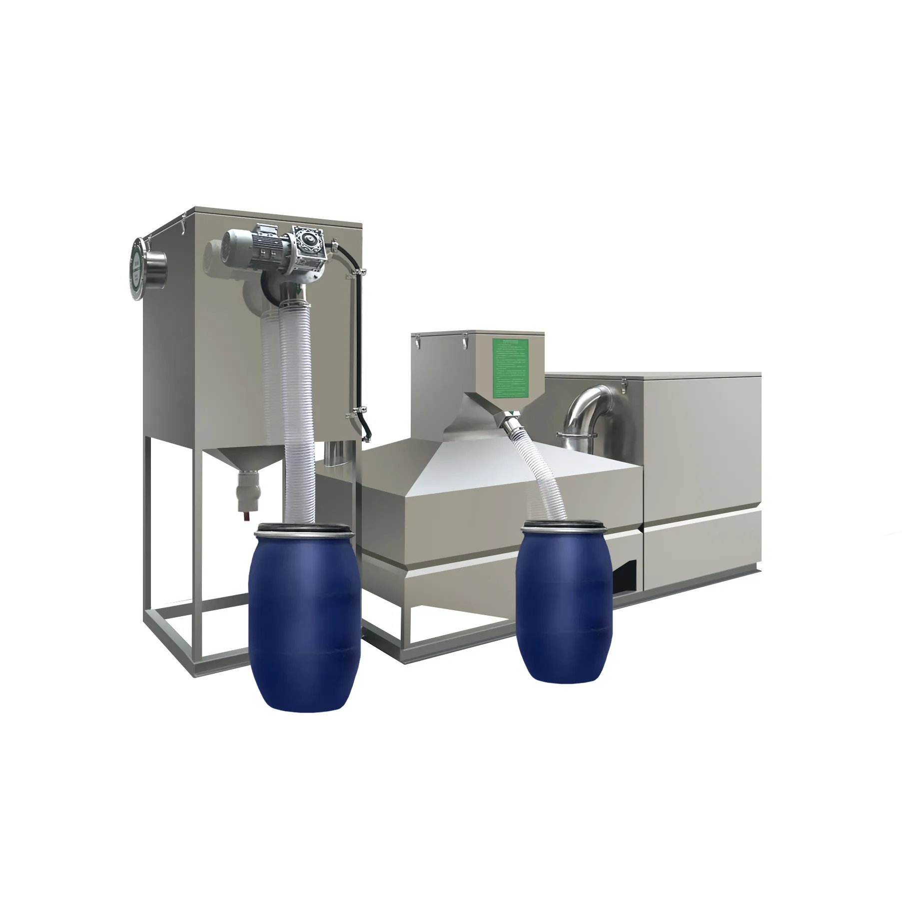 Integrated Grease Separation and Lifting Unit | Stainless Steel Oil-Water Separator | Fully Automatic Kitchen Grease Interceptor with Discharge Pump
