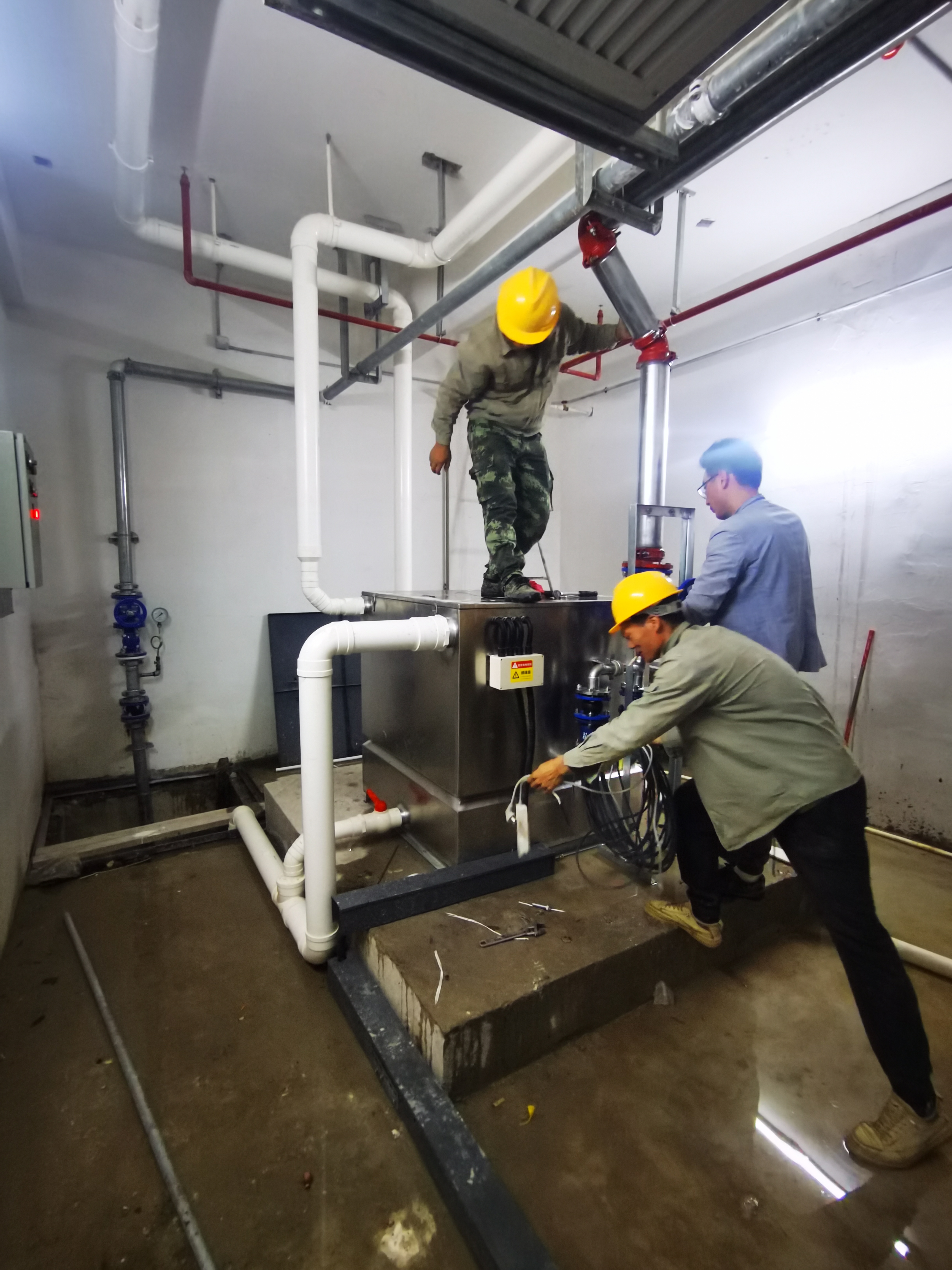 Efficient Wastewater Lifting Solution for Basement Plant Rooms